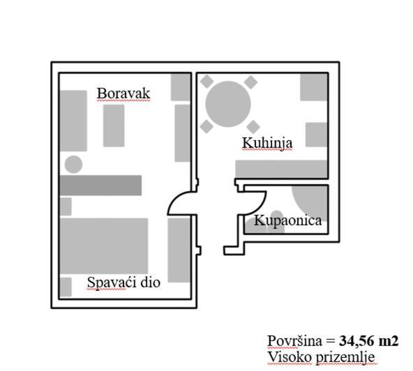 Branka 1 Lägenhet Zagreb Exteriör bild
